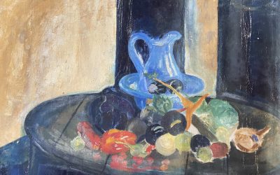 Still Life – Blue Ewer and Basin